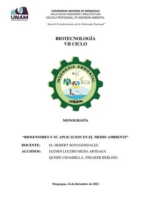 Trabajo Grupal Biosensor