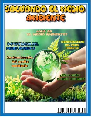 Saludando el medio ambiente (práctica de revista)