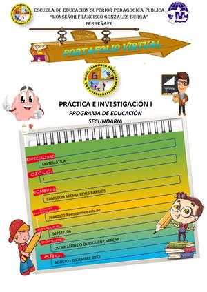 Portafolio Digital Práctica E Invetigación