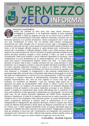 Vermezzo con Zelo Informa Dicembre 2022