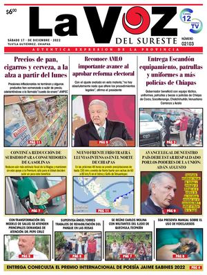 La Voz del Sureste 17 12 2022