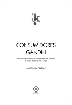 Consumidores Gandhi
