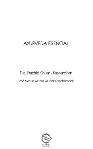 Ayurveda Esencial