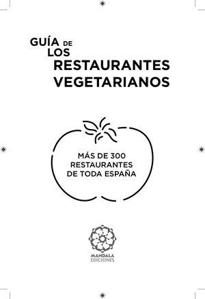 Guia de restaurantes Vegetarianos y Veganos