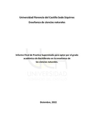 Informe Final Practica Profesional