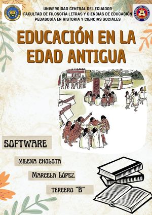 La Educación En La Edad Antigua