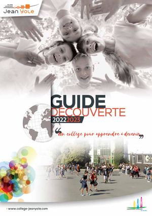 Collège Jean Yole Guide 2023 Bat