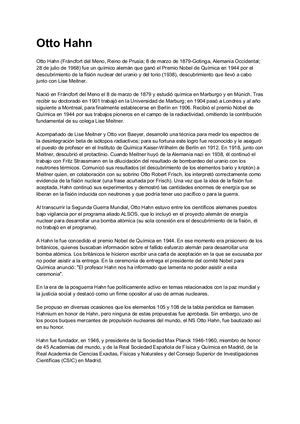 Otto Hahn