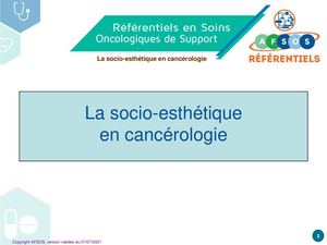 Socio Esthétique AFSOS 2021