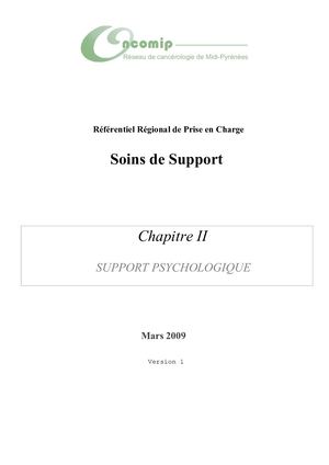 Referentiel Oncomip Supports Psychologiques