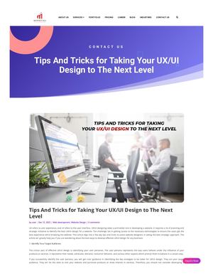 Calaméo - Tips And Tricks for Taking Your UX/UI Design to The Next Level