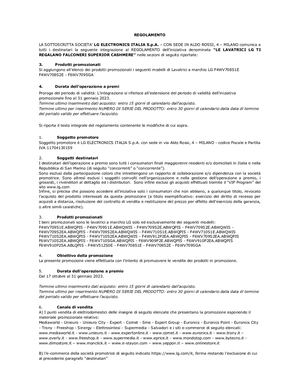 Regolamento Lg Falconeri Estensione