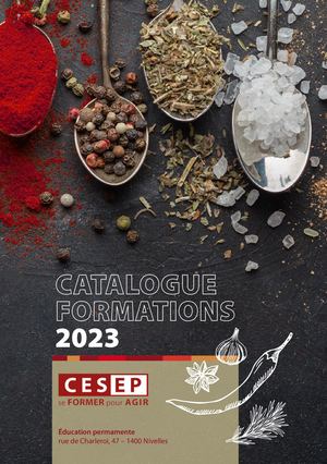 Catalogue Formation Cesep 2023