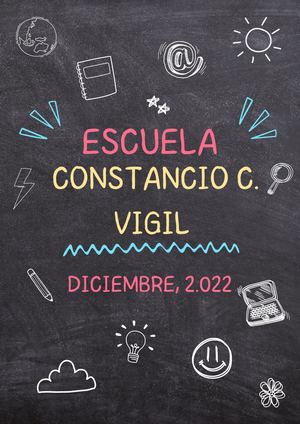 Presentación De La Escuela CONSTANCIO C. VIGIL