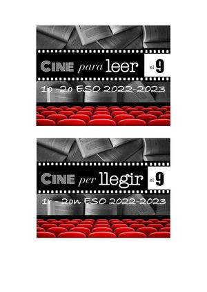 Cine para leer / Cinema per llegir