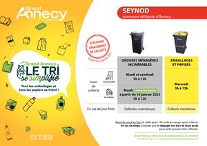 Mémo Collecte 2023 Seynod