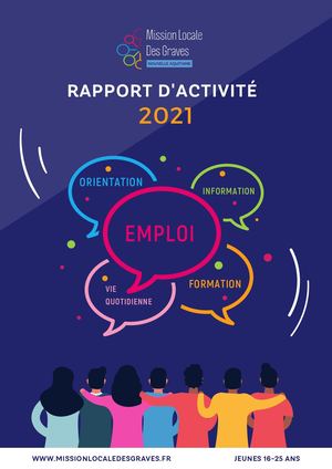 Rapport Activite 2021 Mission Locale Des Graves Final