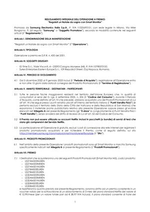 Regolamento Promo Netflix Natale