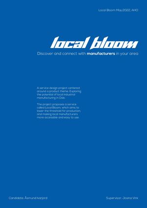 Local Bloom (by Åsmund Ivarjord)