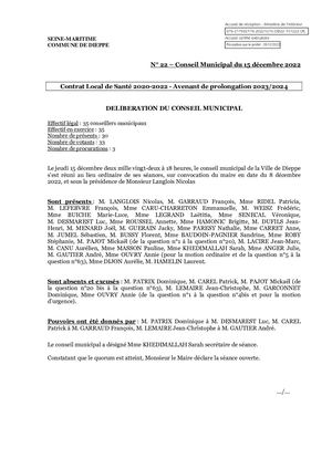 DB22 151222 - Contrat Local De Santé Avenant