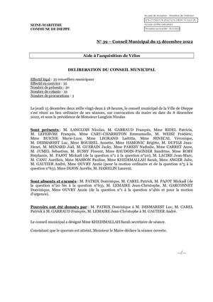 DB39 151222 - Aide Acquisition Vélos