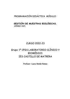 Pd Gestión Muestras 22 23