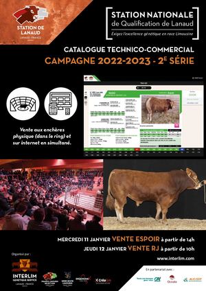 Catalogue des ventes 2e série - campagne 2022/2023