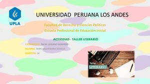 Taipe Salvatierra Gissela Texto Dramatico Mi Revista