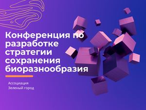 Екатерина Гречаная, лидер проекта «Конференция по разработке стратегии сохранения биоразнообразия»