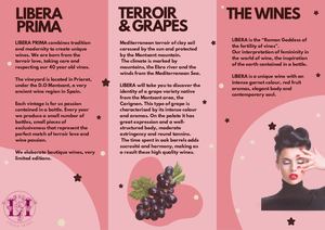Libera Prima Wine Catalogue