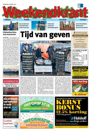 Weekendkrant 22 12 2022