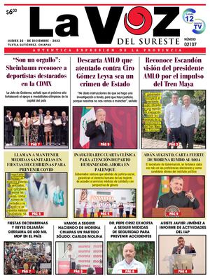 La Voz del Sureste 22 12 2022