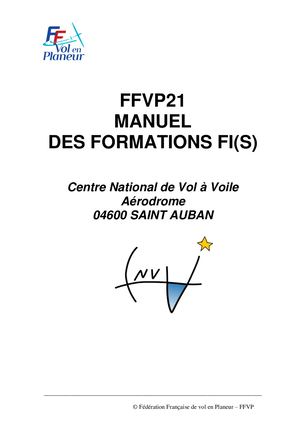 Ffvp21 Manuel De Formation Fi(s) Ed01 2022