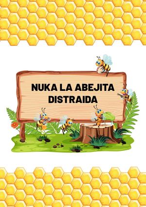 Nuka La Abejita Distraida