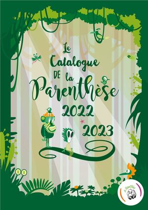 Catalogue La Parenthèse 2022 2023