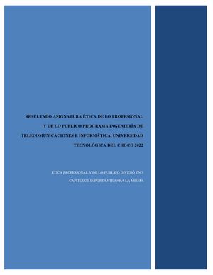 Libro Etica Profesional