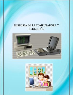 Historia De La Computadora