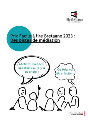 Livret Mediations Prix Facile à lire Bretagne 2023