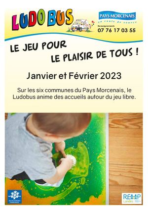 Ludobus Programme Janvier Fevrier Mars