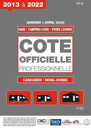 COTE OFFICIELLE DE L'OCCASION n°23 (janvier-février-mars 2023)
