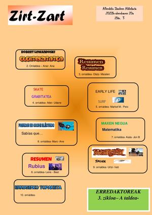 Zirt-Zart  Abenduak 20