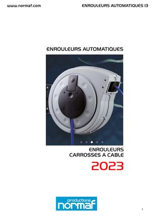 Enrouleurs à Câbles Carrossés 2023