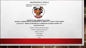 Adriana Quispe Paniagua- ANALISIS Y COMPARACION DE LAS EMPRESAS: PIL ANDIDA S.A. - BOLIVIA Y GRUPO BIMBO