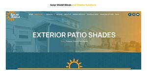 Custom Exterior Patio Shades