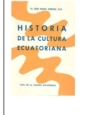 La Cultura Ecuatoriana