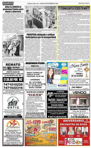 2015 Tonilixtli costeño – Diario de Guerrero