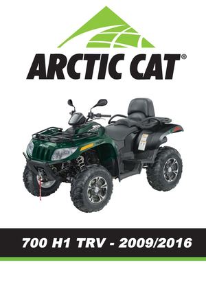 Arctic Cat 700 H1 TRV 2009-2016