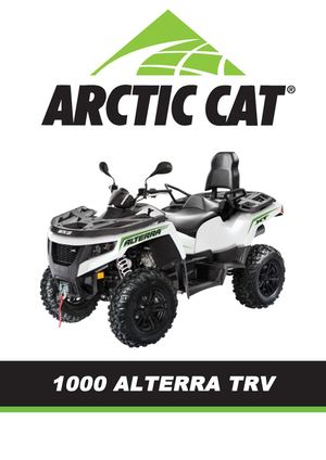 Arctic Cat 1000 Alterra TRV