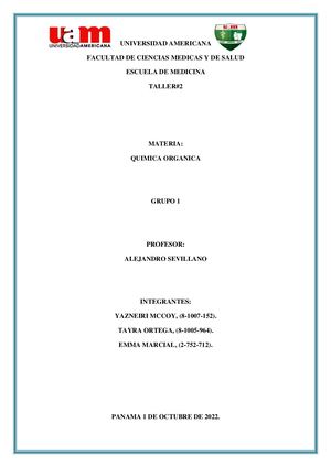 Taller 2 Isomeria 2022