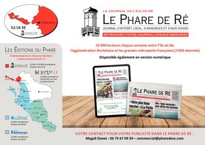 Plaquette Commerciale Phare De Ré